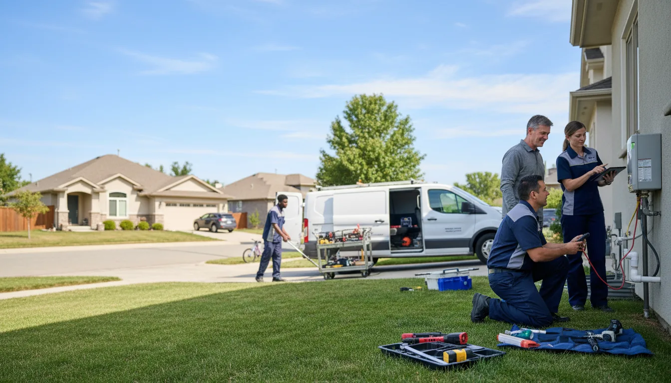 Tankless water heater service in Damascus, GA